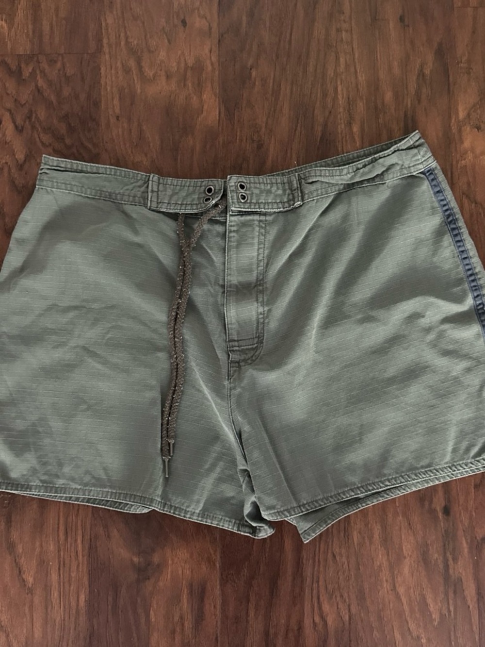 Route 66 Women's Olive Green Cargo Shorts with Drawstring Waist